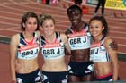 Great Britain Juniors 100 metres relay squad,  2013 IAAF Diamond League, Sainsbury's Anniversary Games, Queen Elizabeth Olympic Park, London.